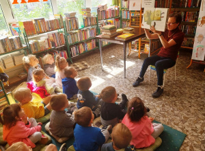 Zajęcia w bibliotece gr I