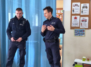 Spotkanie z przedstawicielami policji