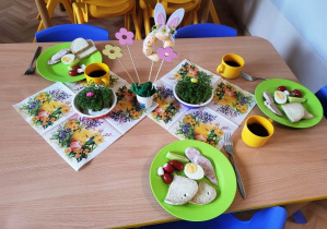 Wielkanocne śniadanie w gr II