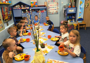 Wielkanocne śniadanie w gr I