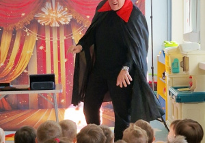 Pokaz iluzji w przedszkolu