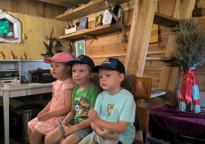 Dzieci w domu Skrzatologa