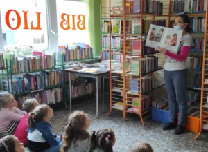 Zajęcia biblioteczne dla dzieci z grupy III